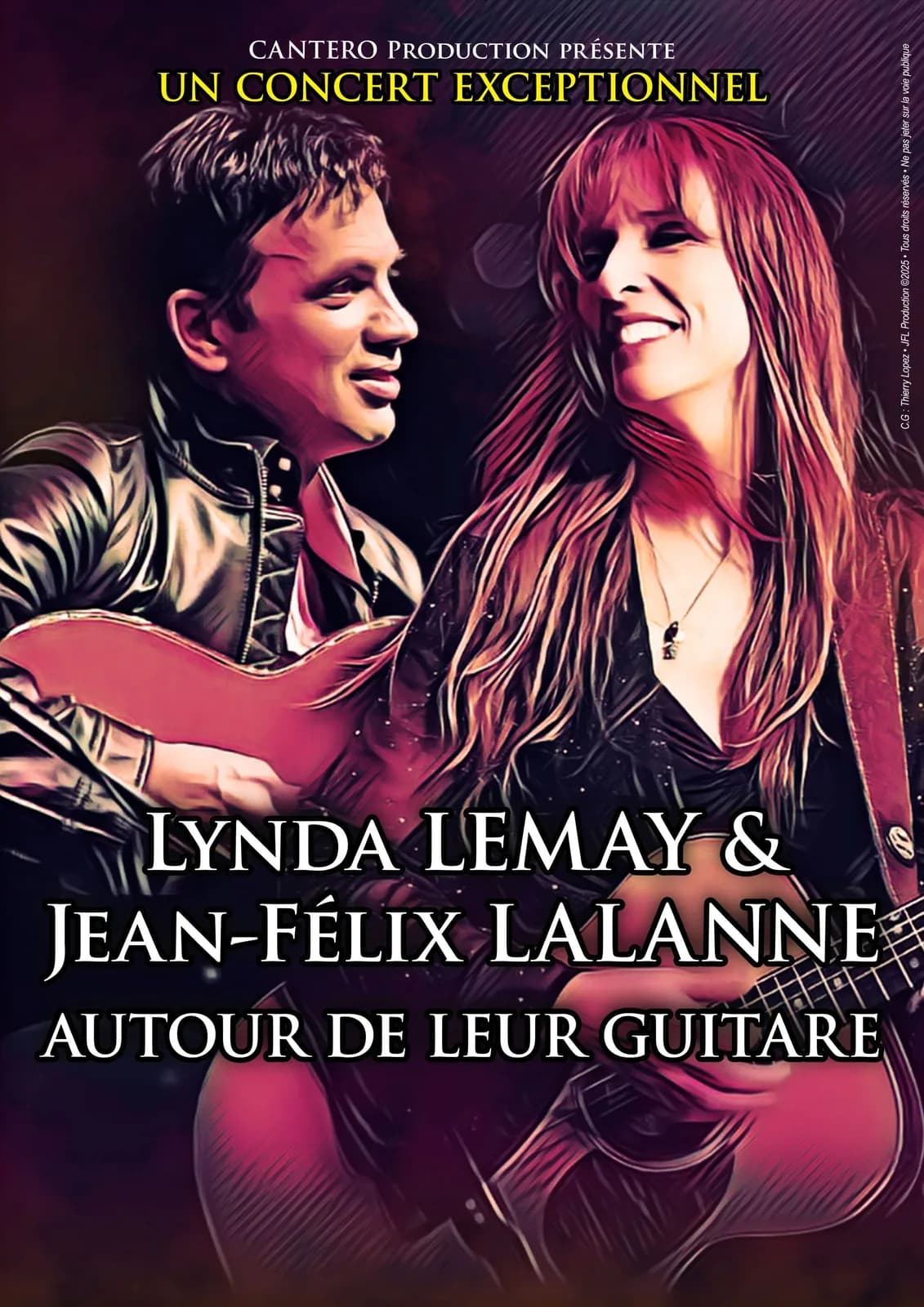 Image 1 : Lynda Lemay & Jean Félix Lalanne - Autour de leur Guitare background