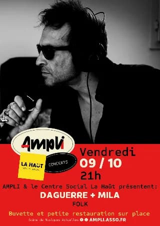 Image 1 : Concert d'Ampli Hors Les Murs avec Mila et Daguerre background
