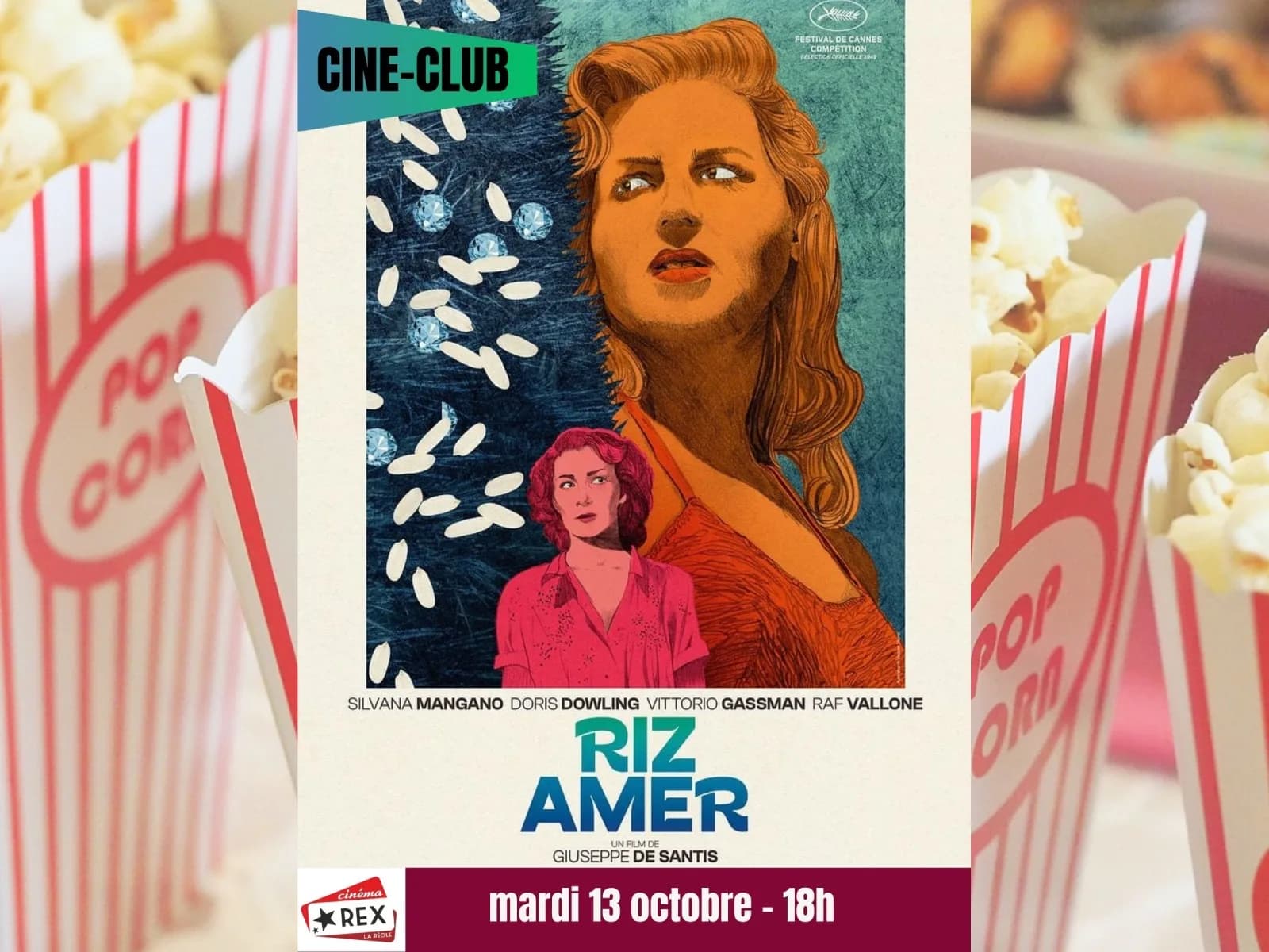 Image 1 : Cina-club : Riz amer background