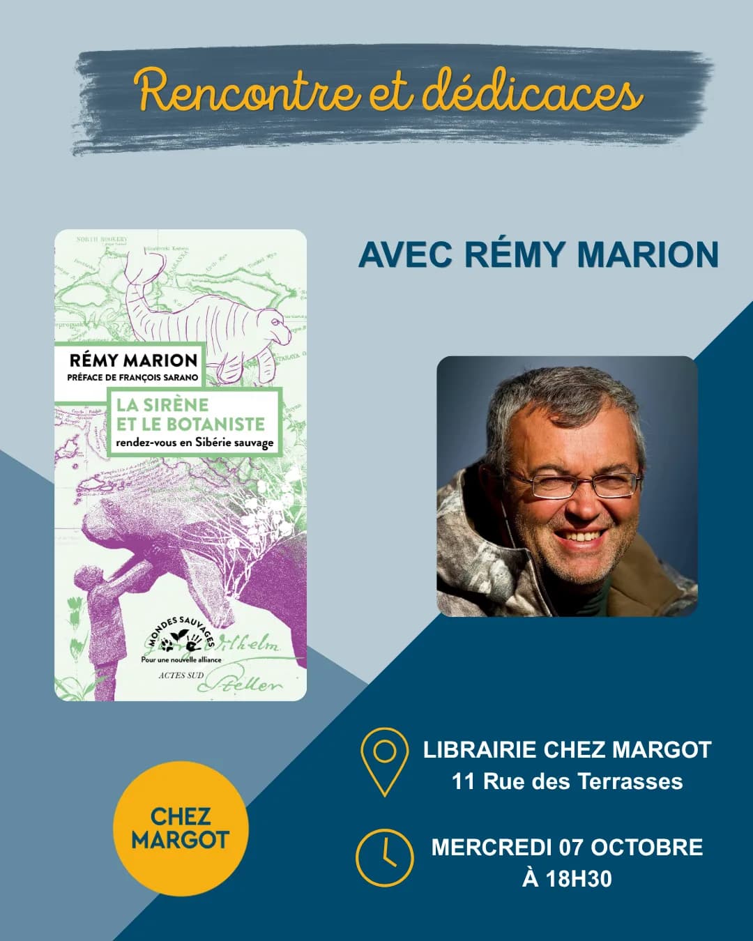 Image 1 : Rencontre et dédices avec Rémy Marion background