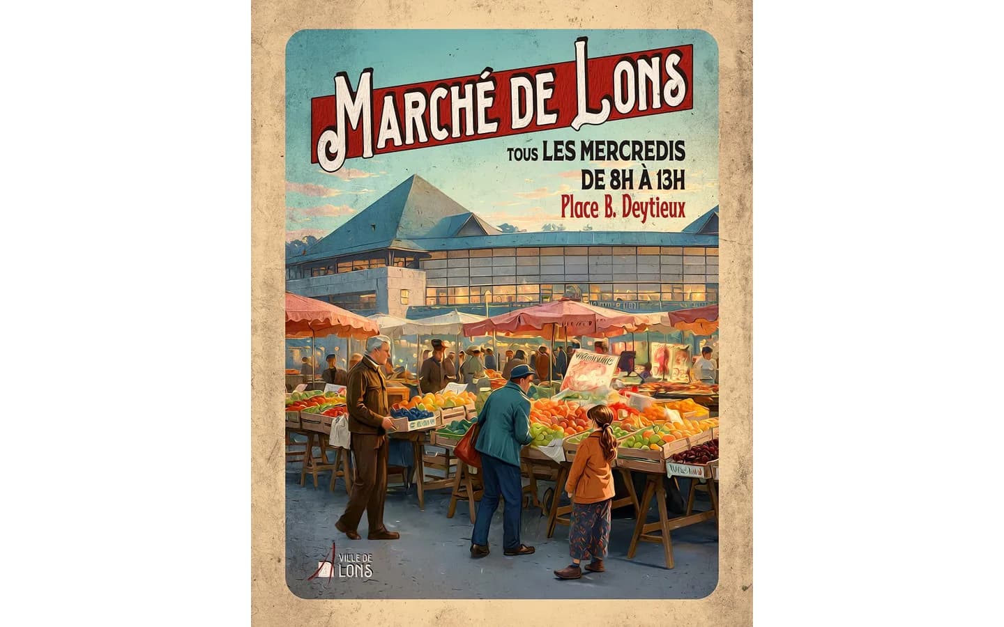 Image 1 : Marché background