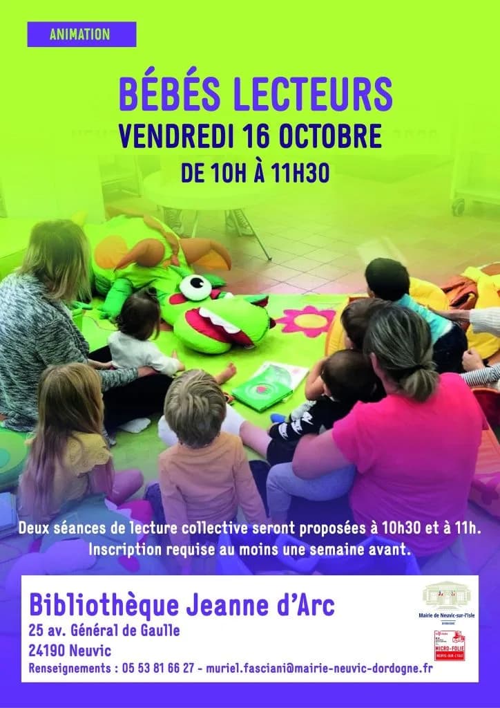 Image 1 : Bébés lecteurs background