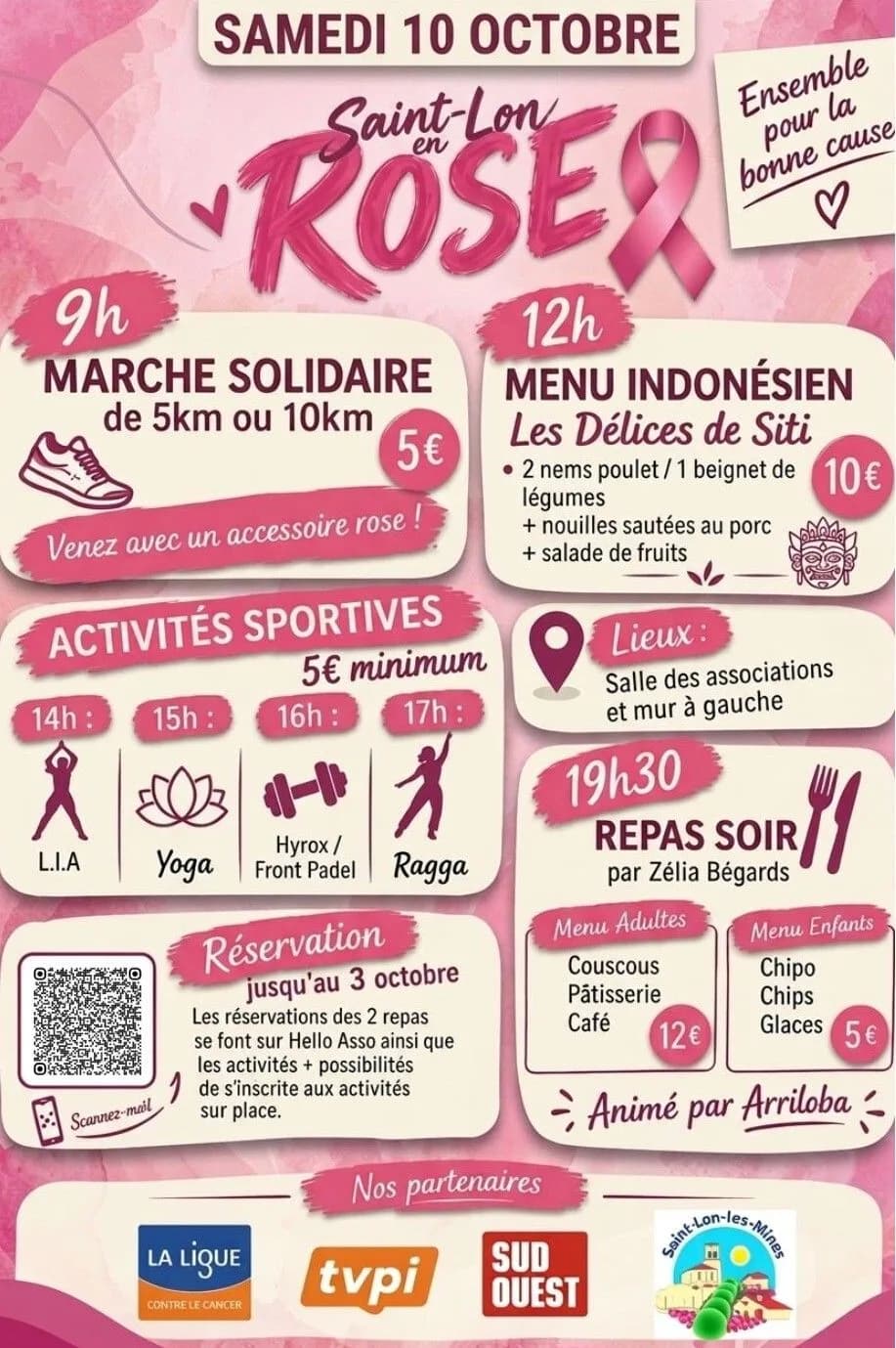 Image 1 : Octobre rose à Saint Lon les Mines background