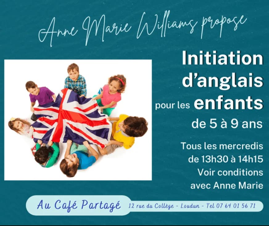 Image 1 : Initiation anglais pour les enfants de 5 à 9 ans background