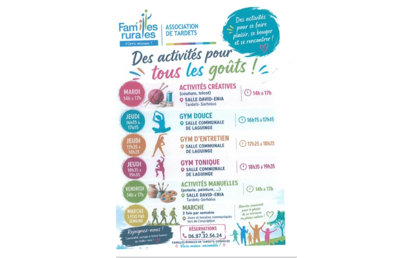 Image 1 : Activités créatives background