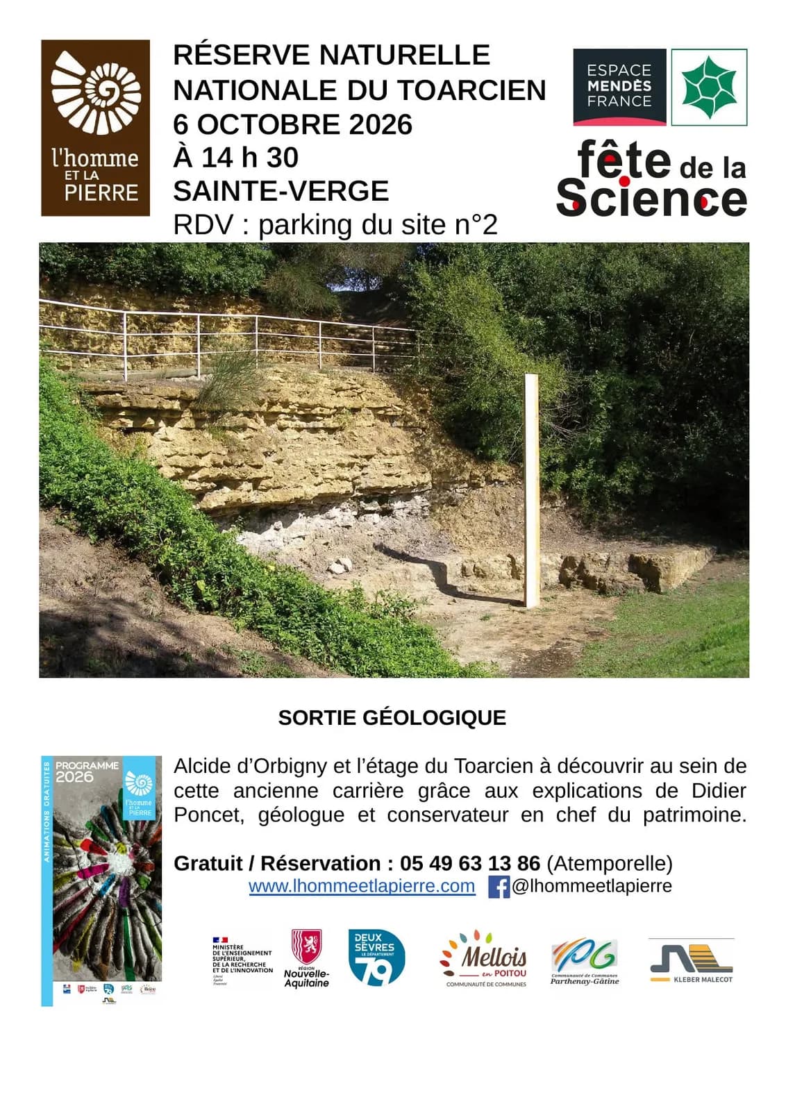 Image 1 : La Réserve Naturelle Nationale du Toarcien background