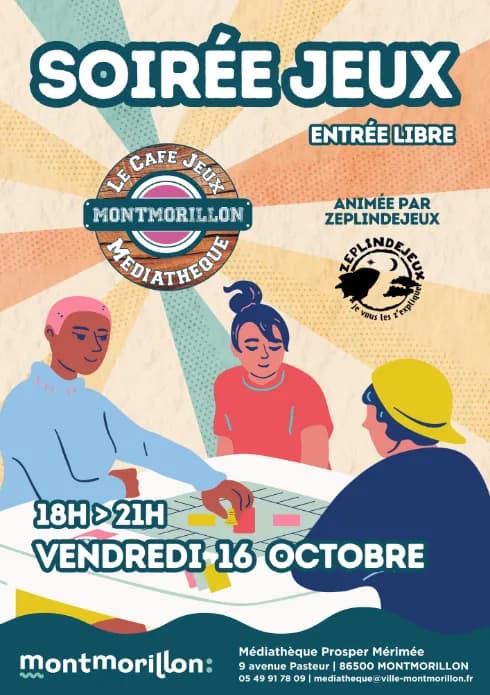 Image 1 : Soirée jeux background