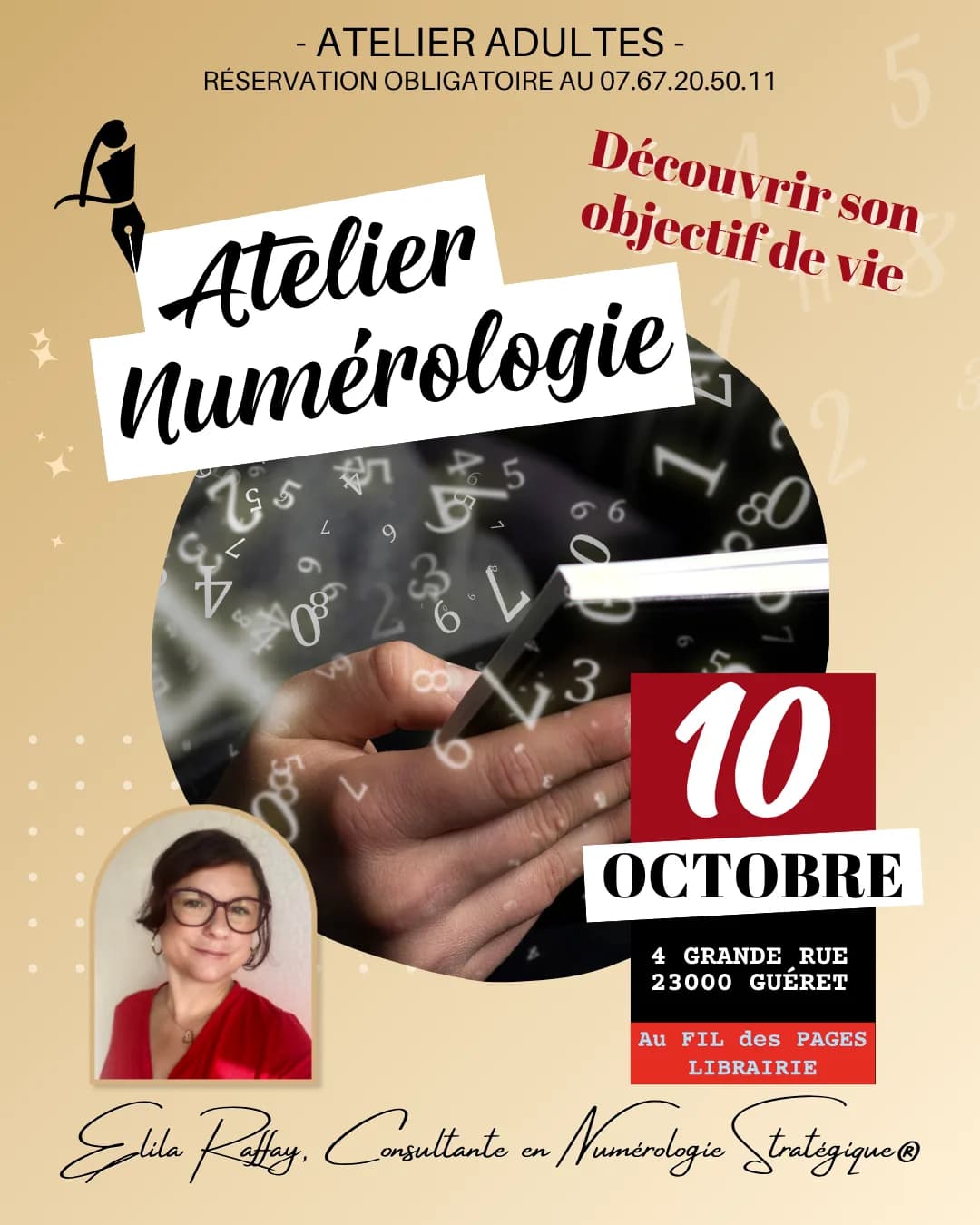 Image 1 : Atelier numérologie background