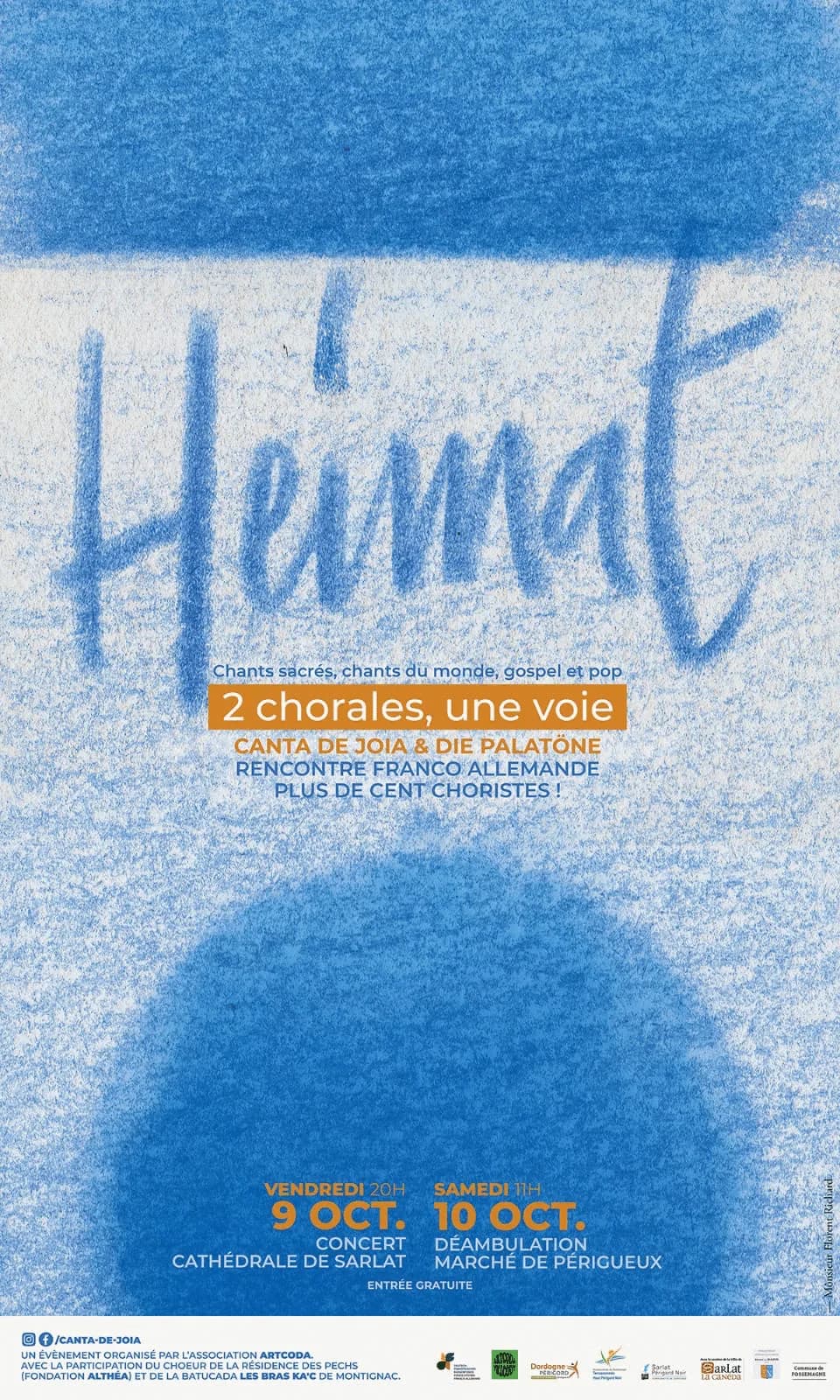 Image 1 : Concert : Heimat - 2 chorales, une voie background