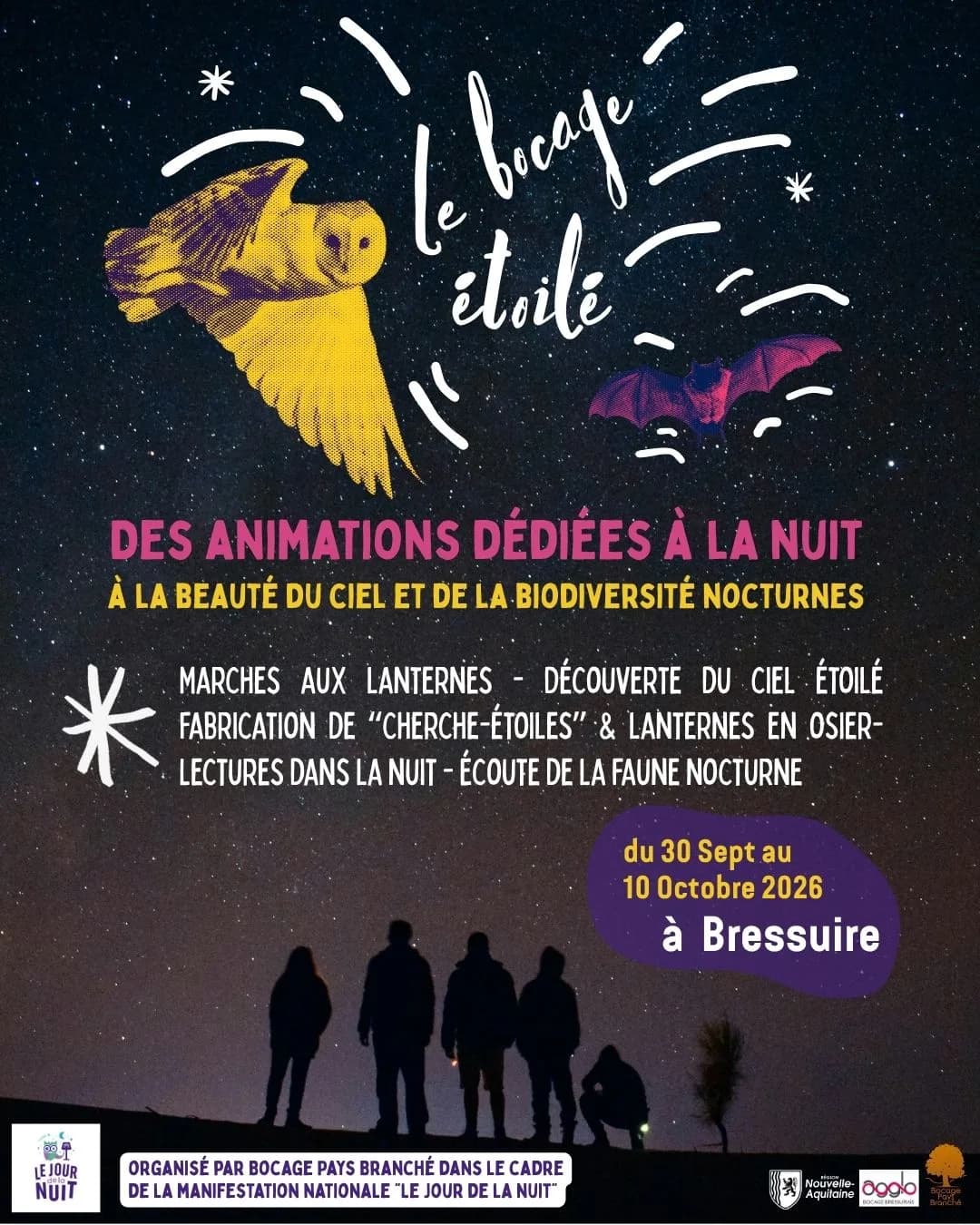 Image 2 : Le Bocage Etoilé - Marche nocturne aux lanternes background