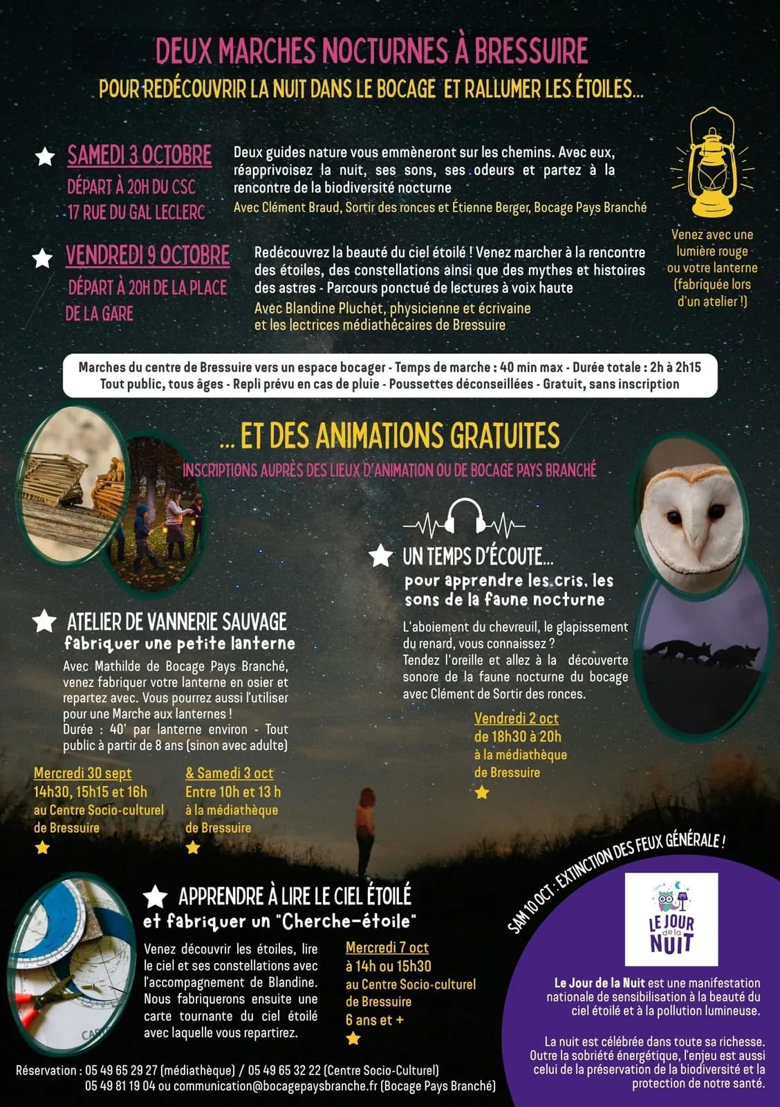 Image 3 : Le Bocage Etoilé - Marche nocturne aux lanternes background