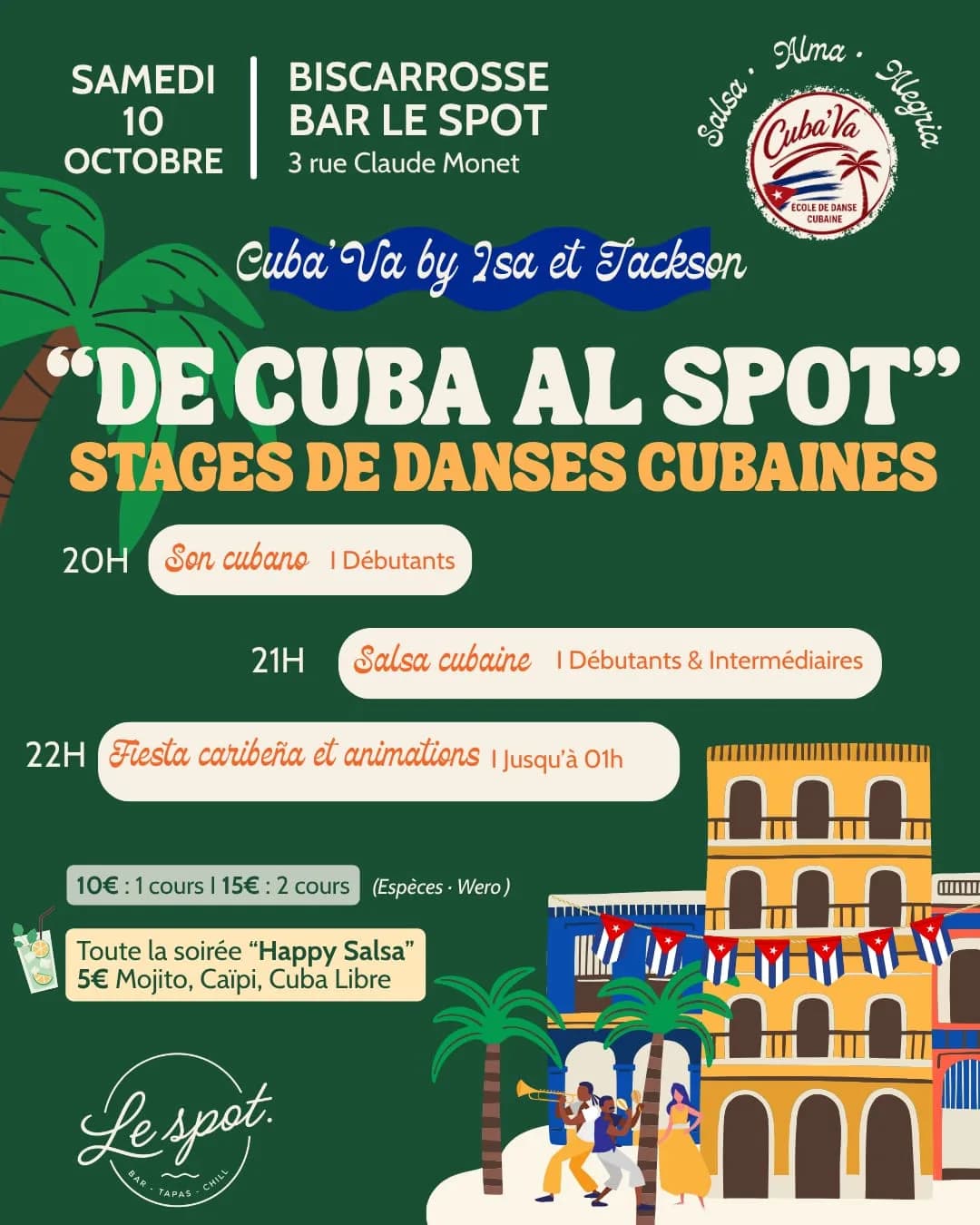 Image 2 : Stages de danse cubaine background