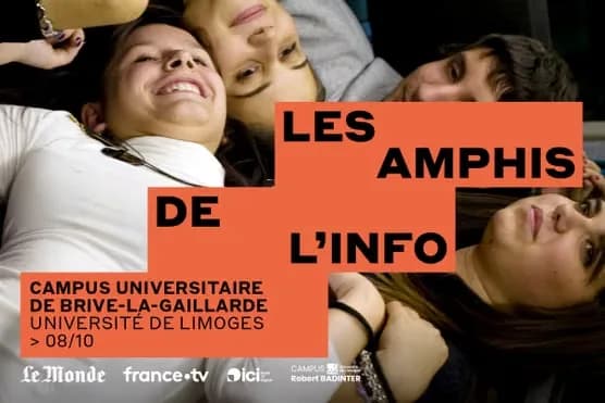 Image 1 : "Les Amphis de l'info" au Campus Universitaire background