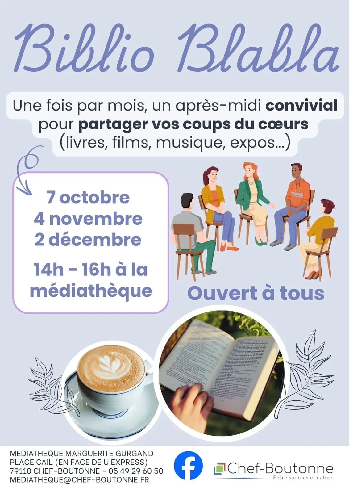 Image 1 : Biblio Blabla background