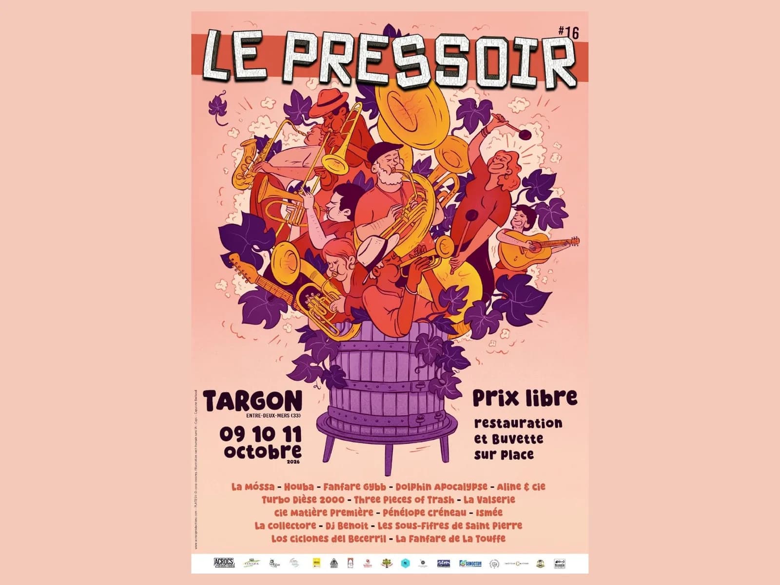 Image 1 : Festival Le Pressoir - 16e édition background