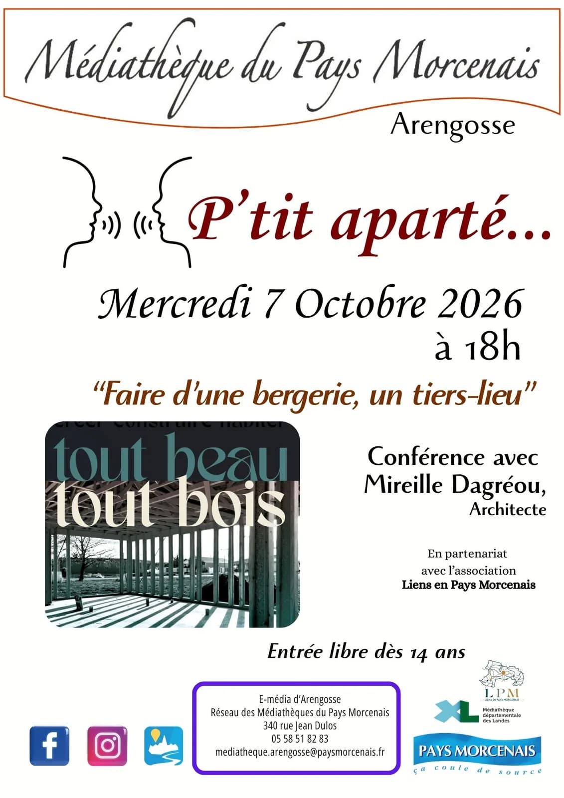 Image 1 : "tout beau tout bois" - "Faire d'une bergerie un tiers lieu " background