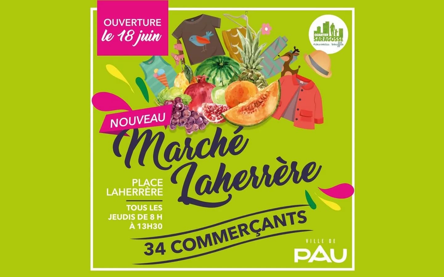 Image 1 : Marché Laherrère background