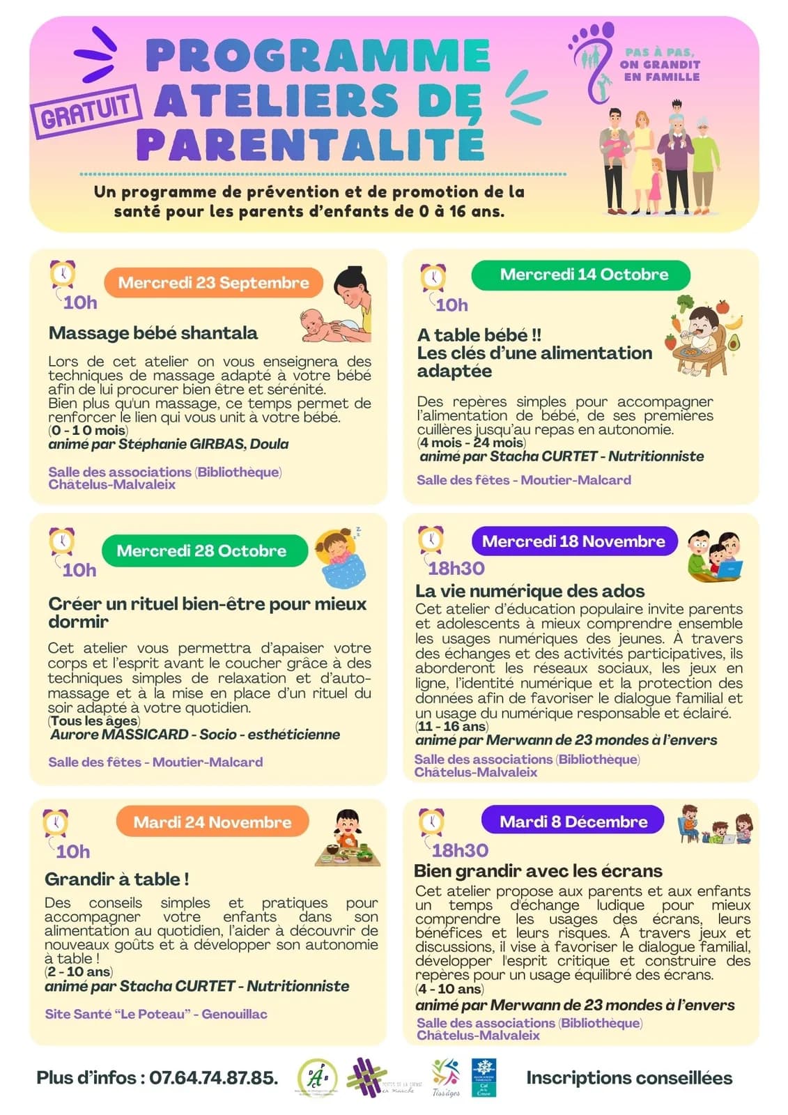 Image 1 : Programme ateliers de parentalité background