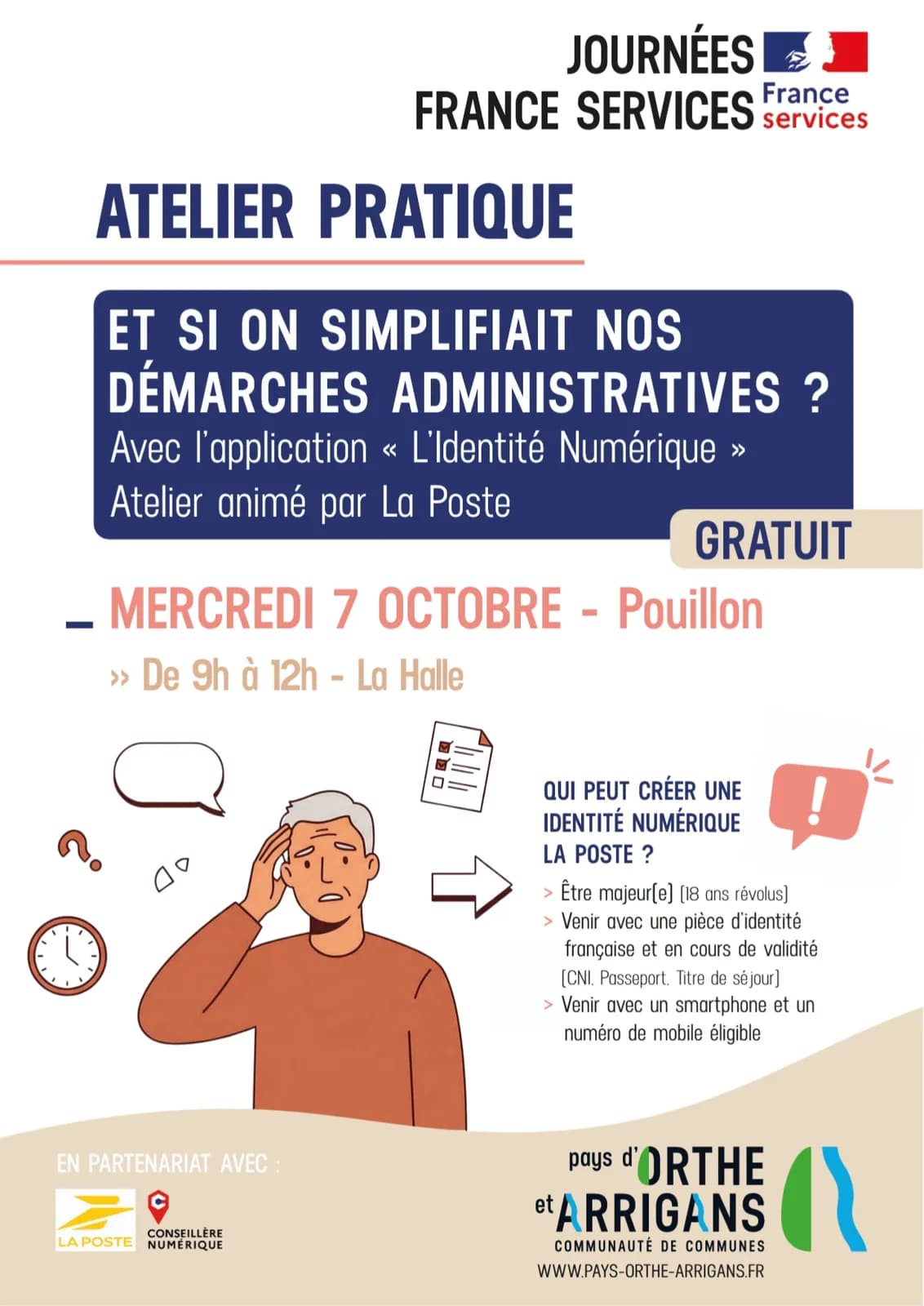Image 1 : Et si on se simplifiait nos démarches administratives ? background
