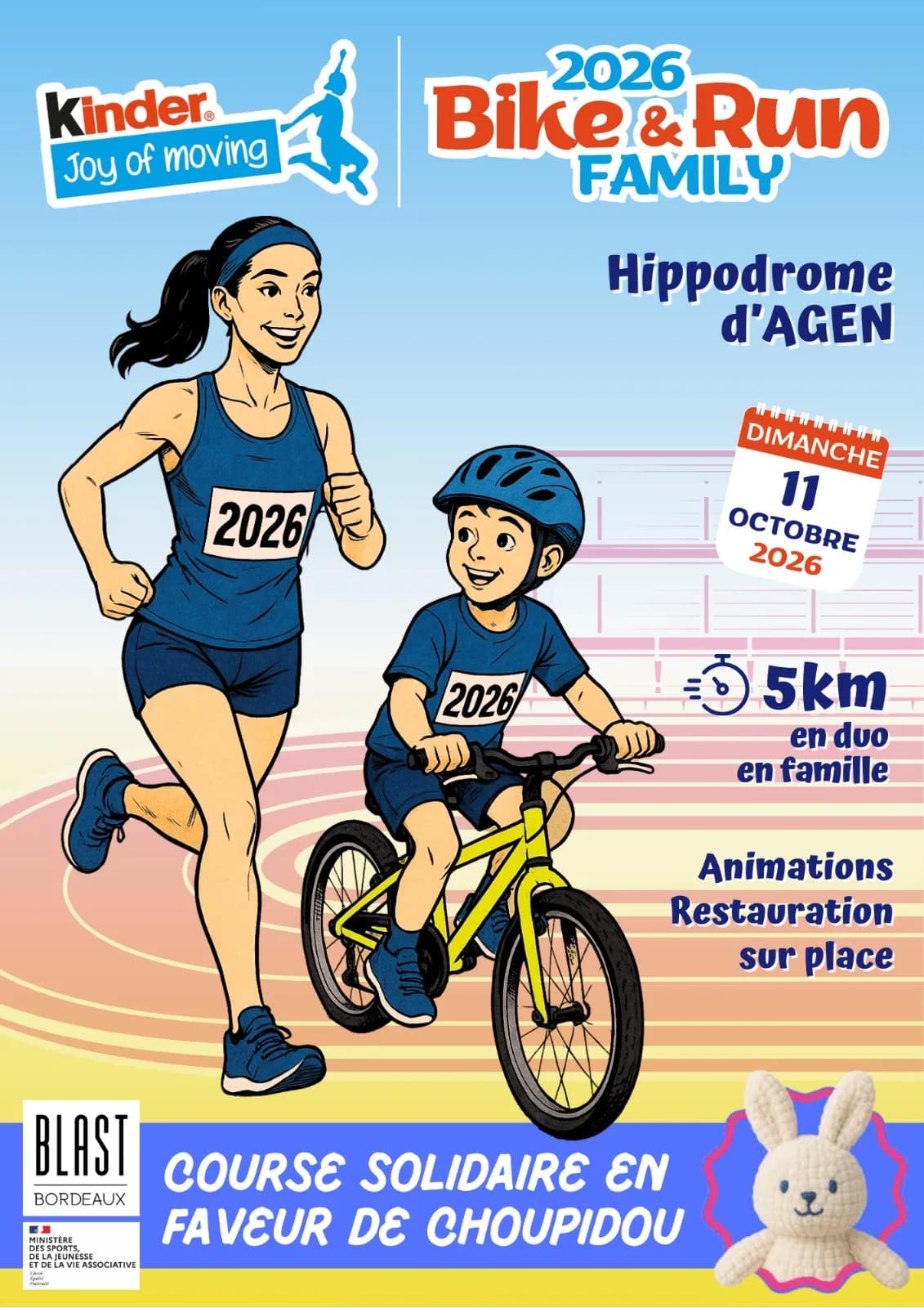 Image 1 : Bike and Run Family Agen background