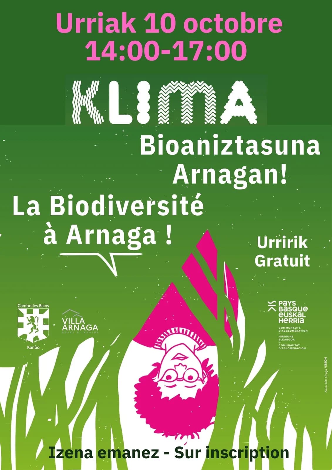 Image 1 : La biodiversité à Arnaga background