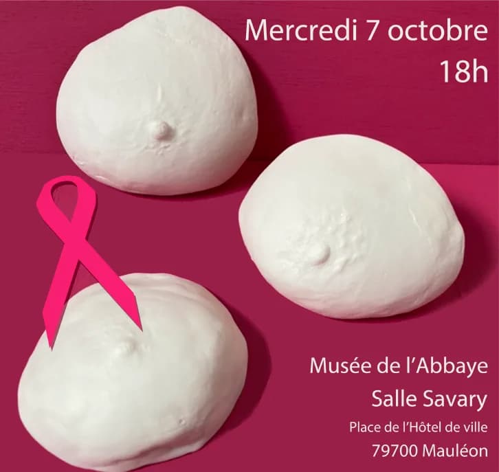Image 1 : Octobre Rose - Musée L'Abbaye - Vernissage de l'action céramique solidaire background