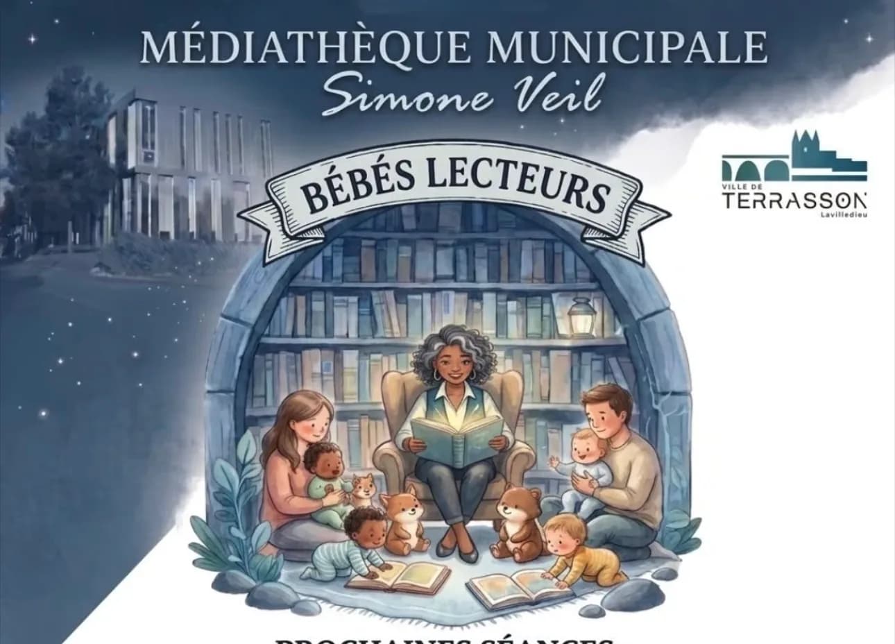 Image 1 : Bébés lecteurs background
