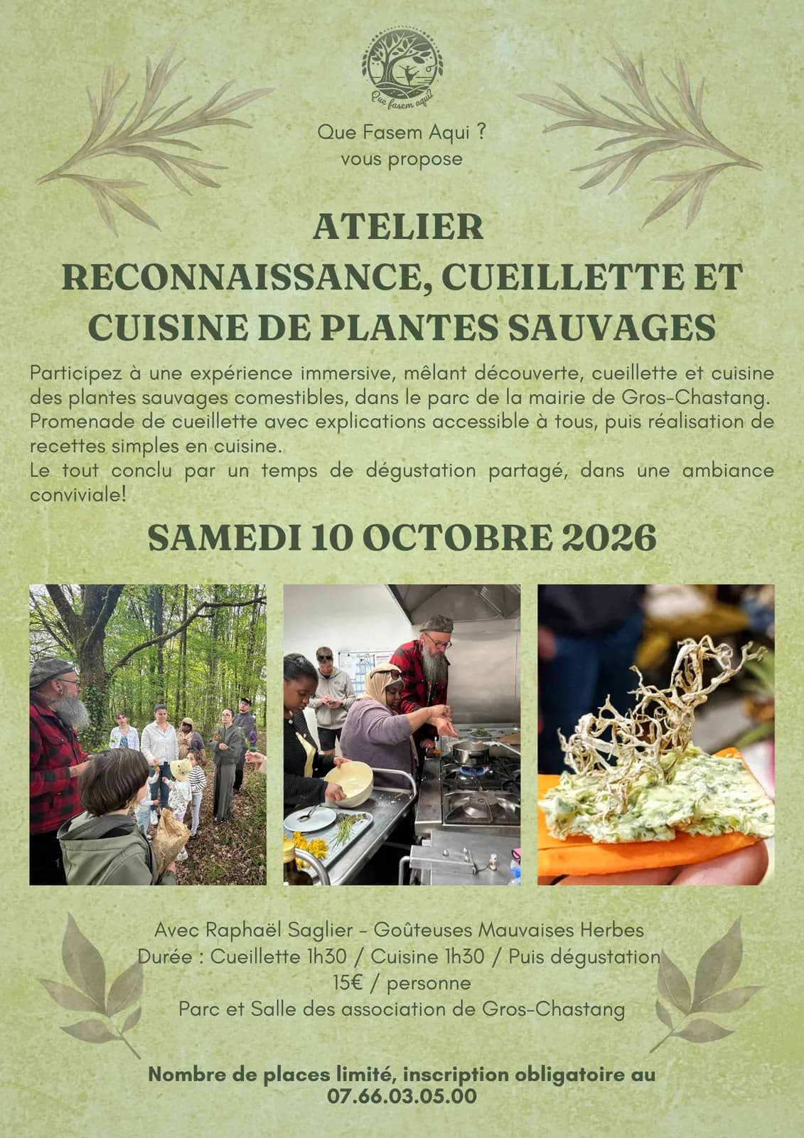 Image 1 : Atelier découverte "Le petit peuple des herbes" background