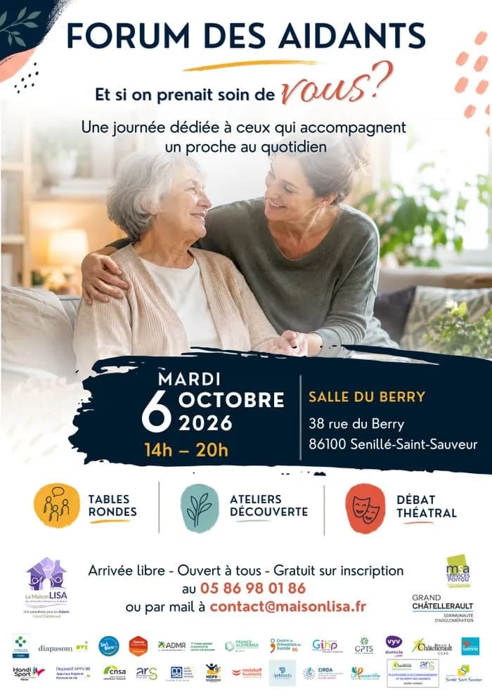 Image 1 : Forum aidant - Et si on prenait soin de vous ? background