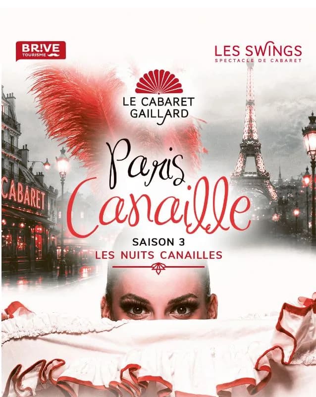 Image 1 : Paris Canaille Saison 3 -Diner spectacle (Le Cabaret Gaillard) background