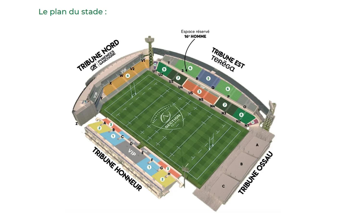 Image 3 : Rugby TOP14 - Section Vs Castres background