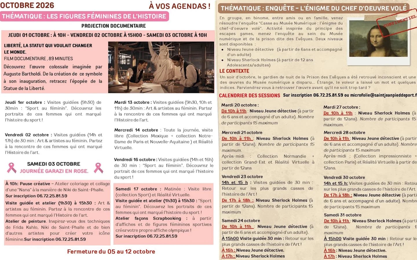Image 2 : Micro-Folie - les figures féminines de l'histoire : visites libres et réalité virtuelle background