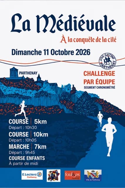 Image 1 : 12e édition du trail urbain "La Médiévale" background