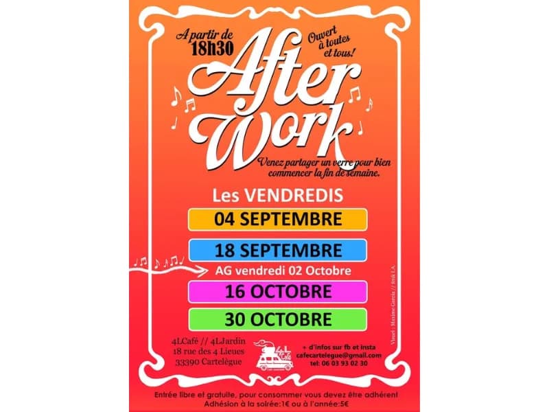 Image 1 : Afterwork du 4L background