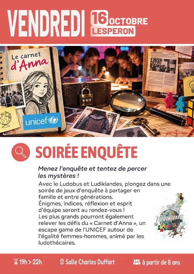 Image 3 : Festival du Jeu - Soirée Enquête background