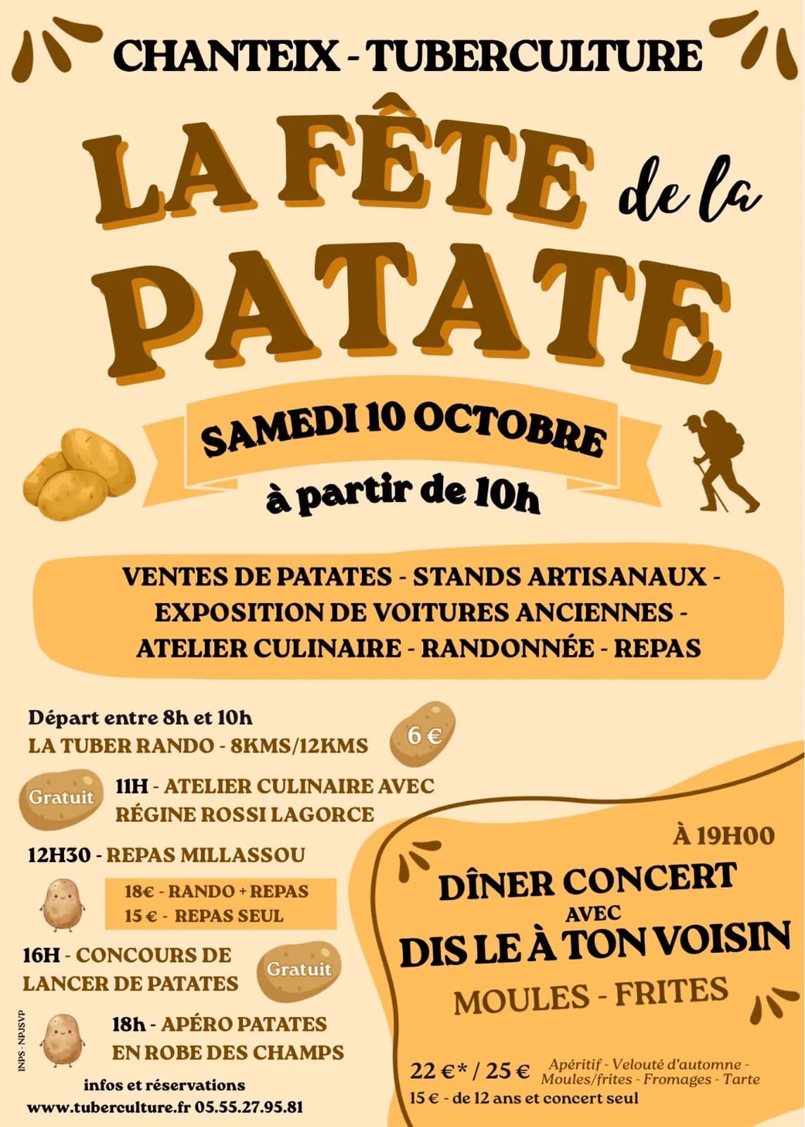 Image 1 : Fête de la Patate background