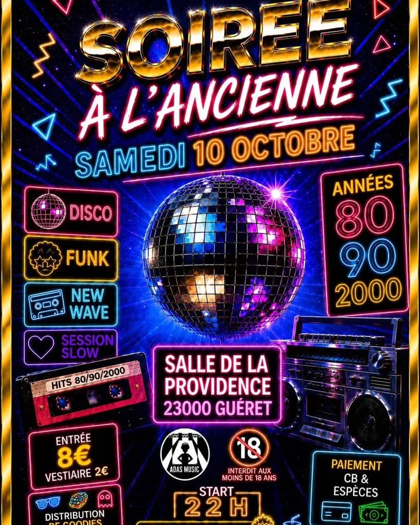 Image 1 : Adas Music : Soirée à l'ancienne background