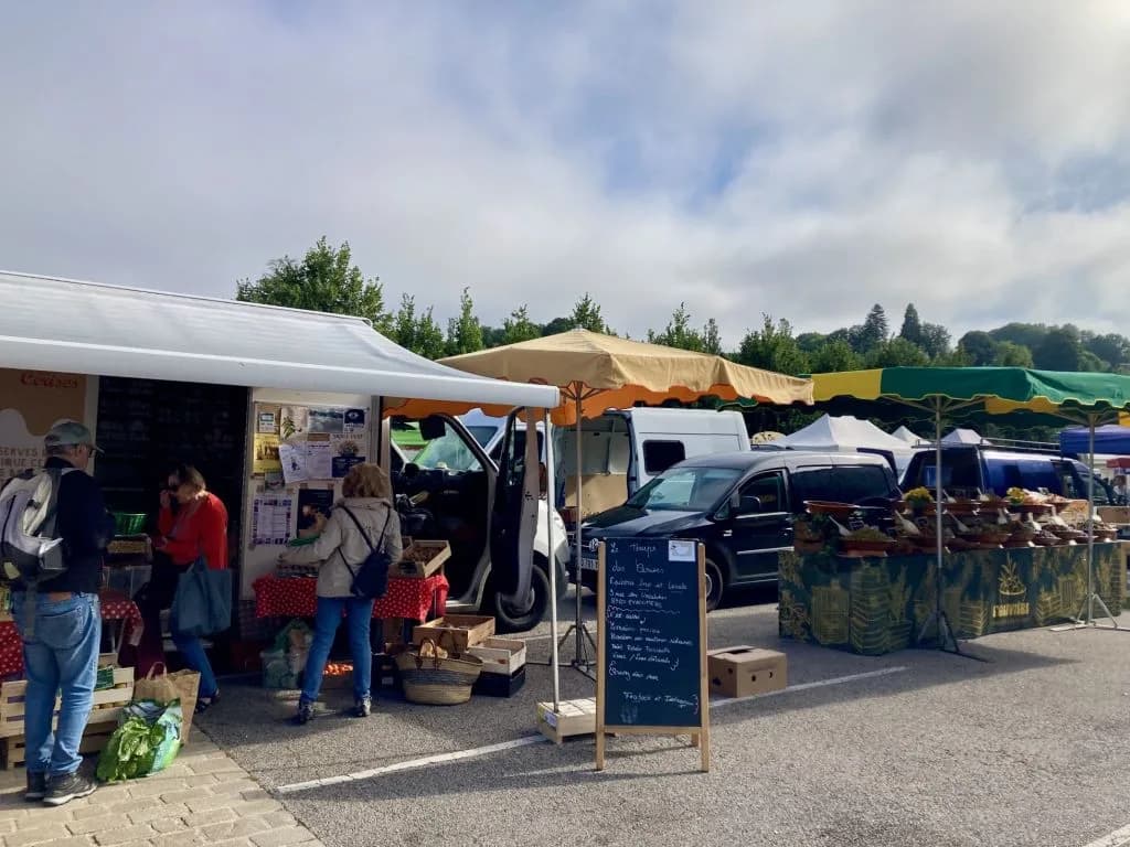 Image 4 : Marché fermier background