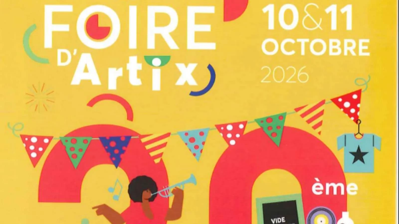 Image 1 : Foire d'Artix : 30 ans background