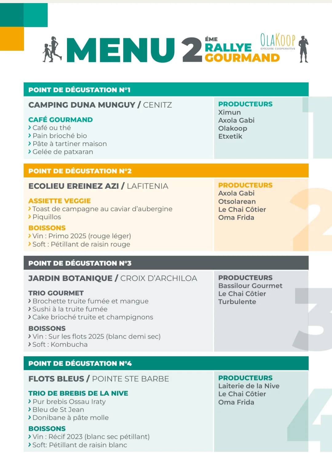 Image 2 : Octobre Gourmand : Rallye Gourmand background