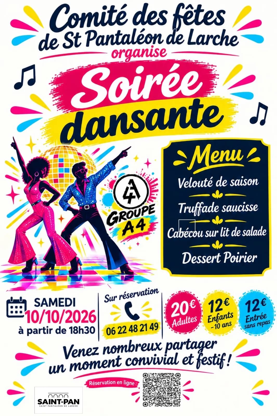 Image 1 : Soirée dansante background