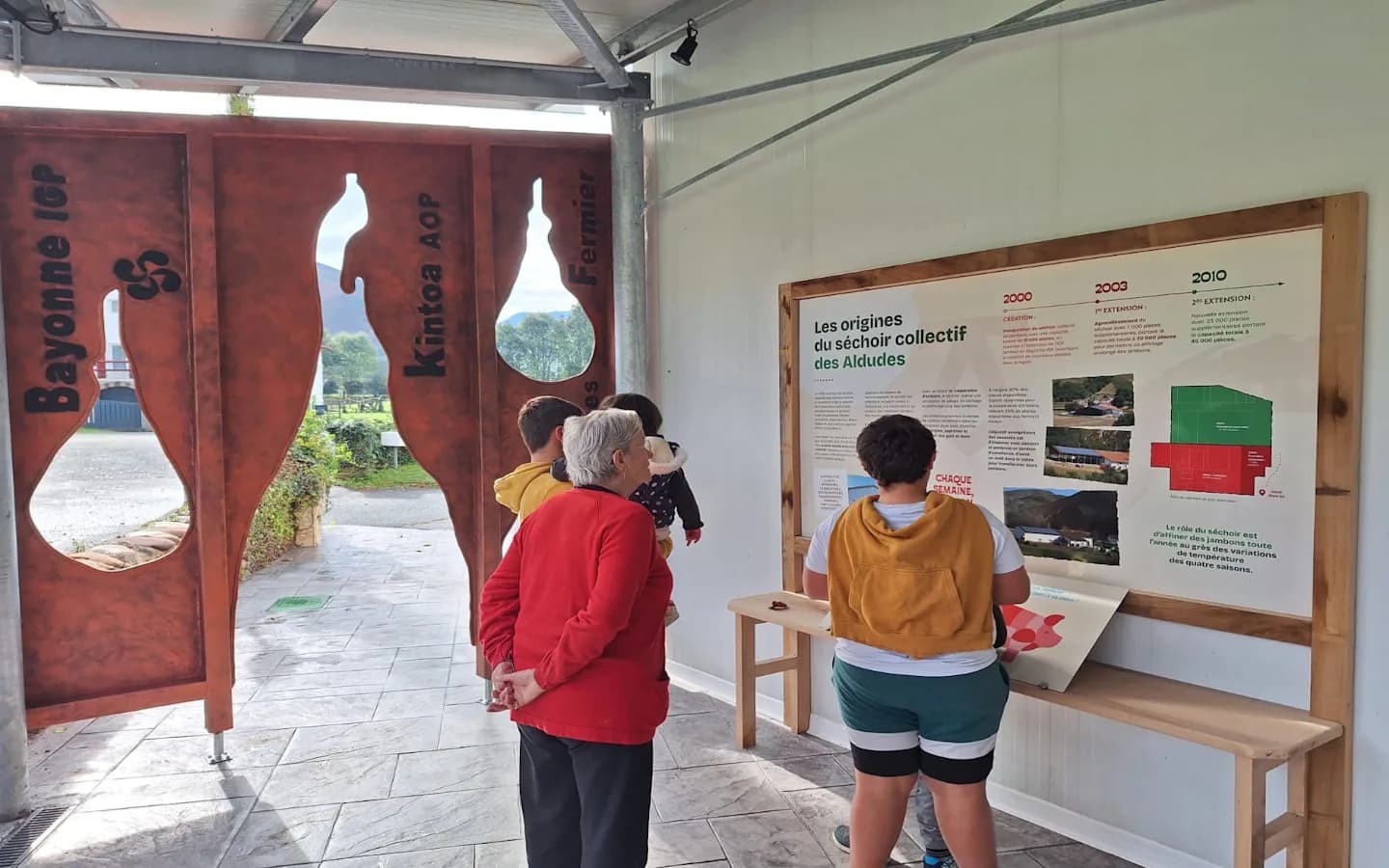 Image 4 : Visite "du groin au festin Pierre Oteiza" background