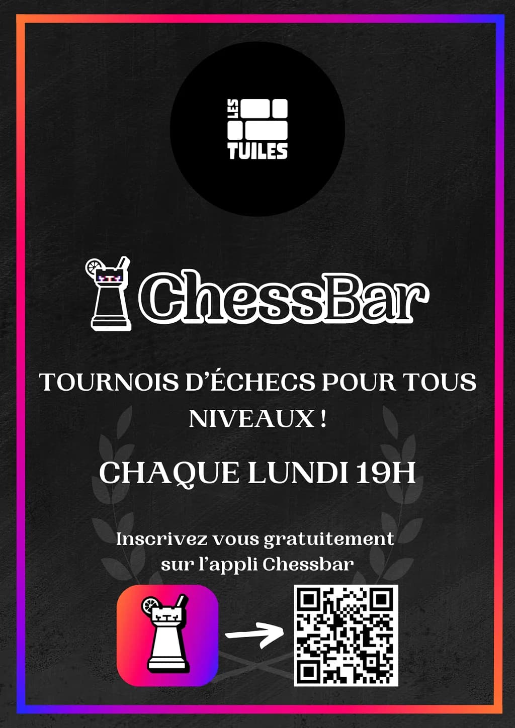 Image 1 : Rencontres échecs background
