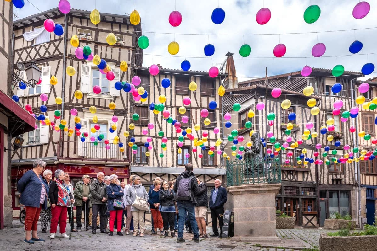 Image 1 : Maison et quartier de la Boucherie - Visite Guidée background