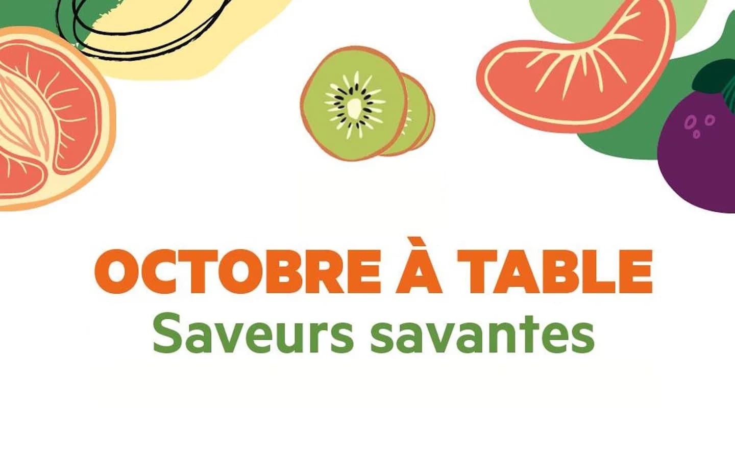 Image 1 : Octobre à table : conférence background