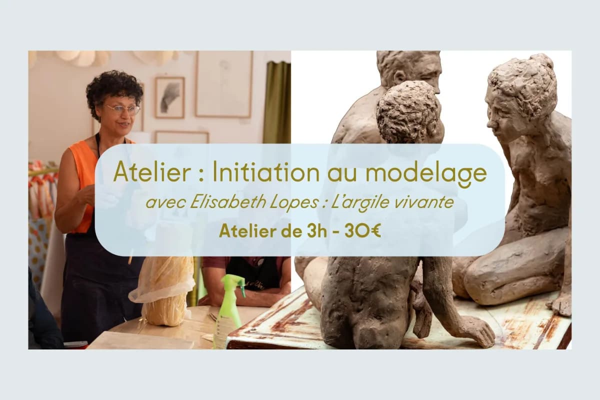 Image 1 : Atelier | Initiation au modelage background