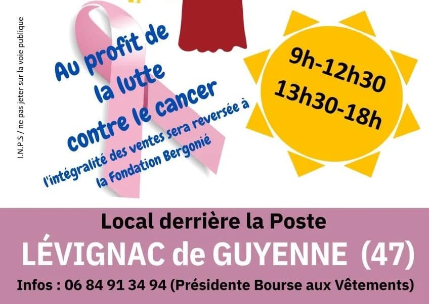 Image 4 : Octobre rose - Bourse aux Vêtements background