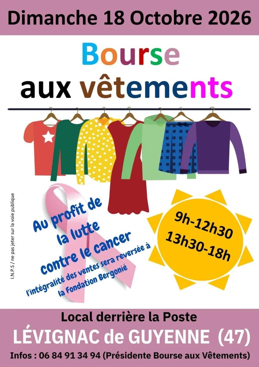 Image 3 : Octobre rose - Bourse aux Vêtements background