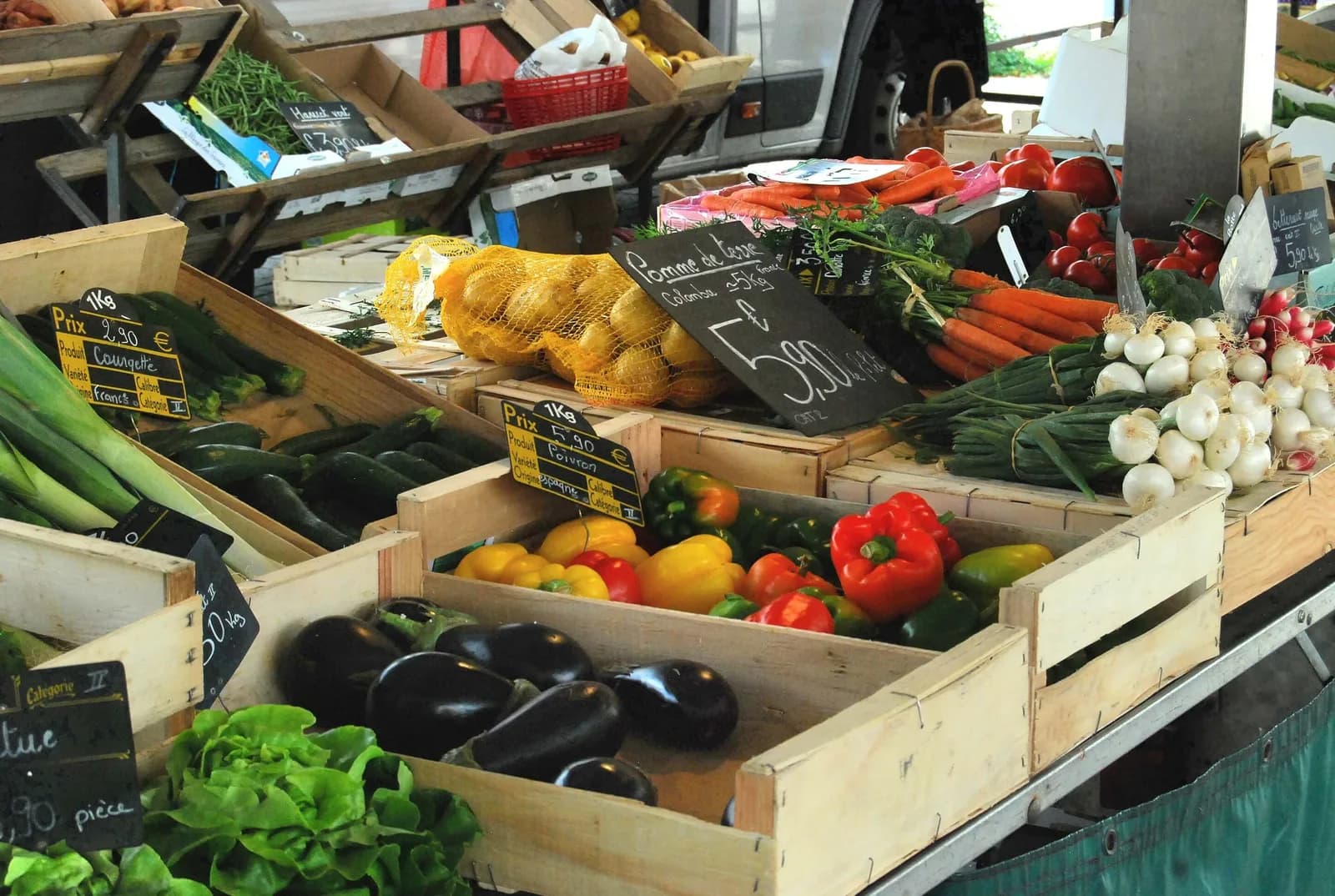 Image 2 : Marché hebdomadaire du vendredi - Aixe-sur-Vienne background
