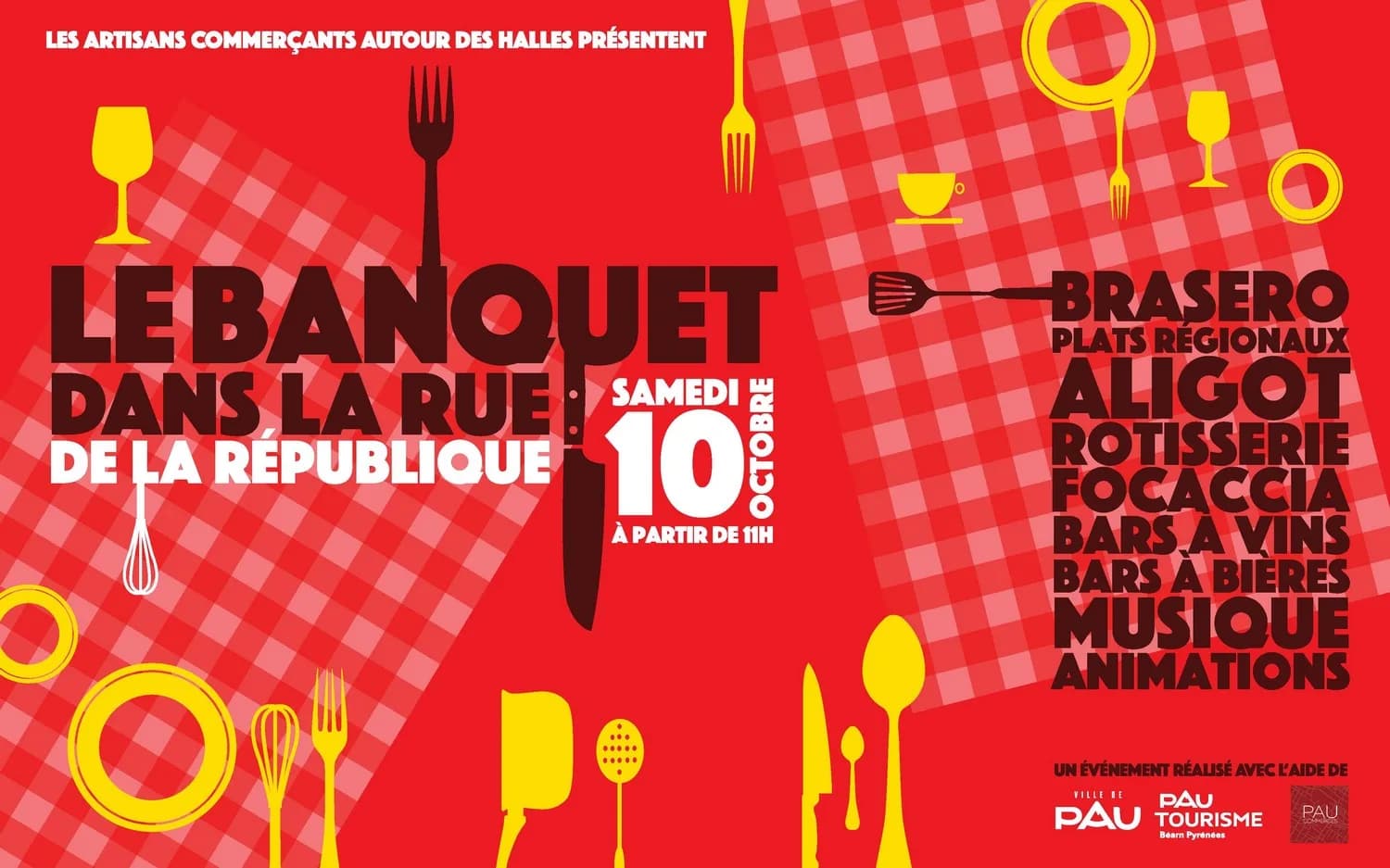 Image 1 : Le Banquet de la rue de la République - 6ème édition background